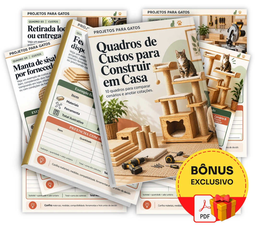 Quadros de Custos para Construir em Casa